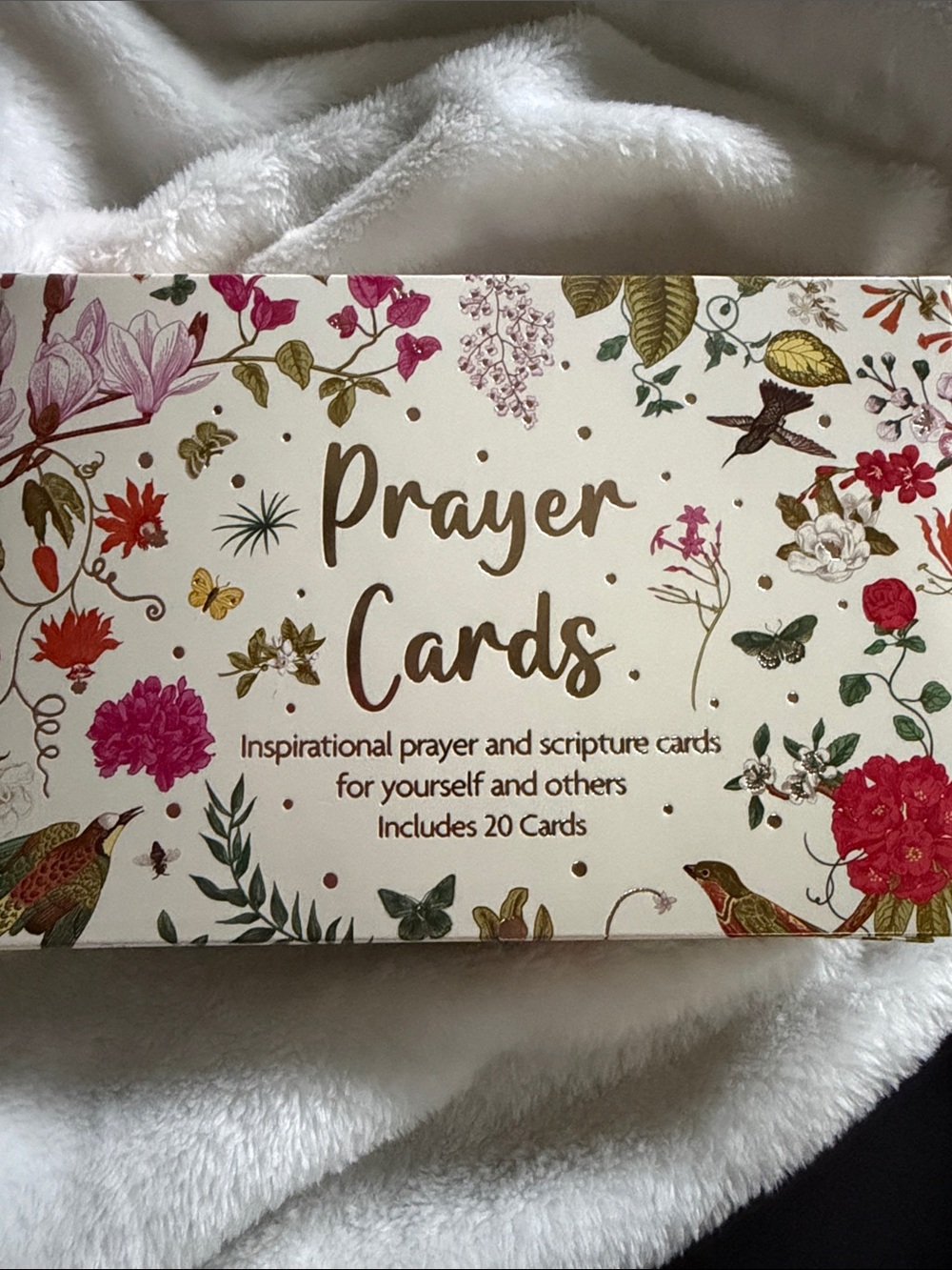 Prayer Cards- 20 cards per box approx 6x4